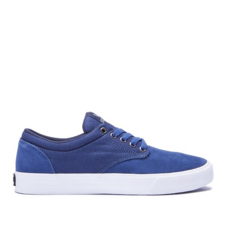 Supra Chino Mens Low Tops Shoes Blue UK 79DIE